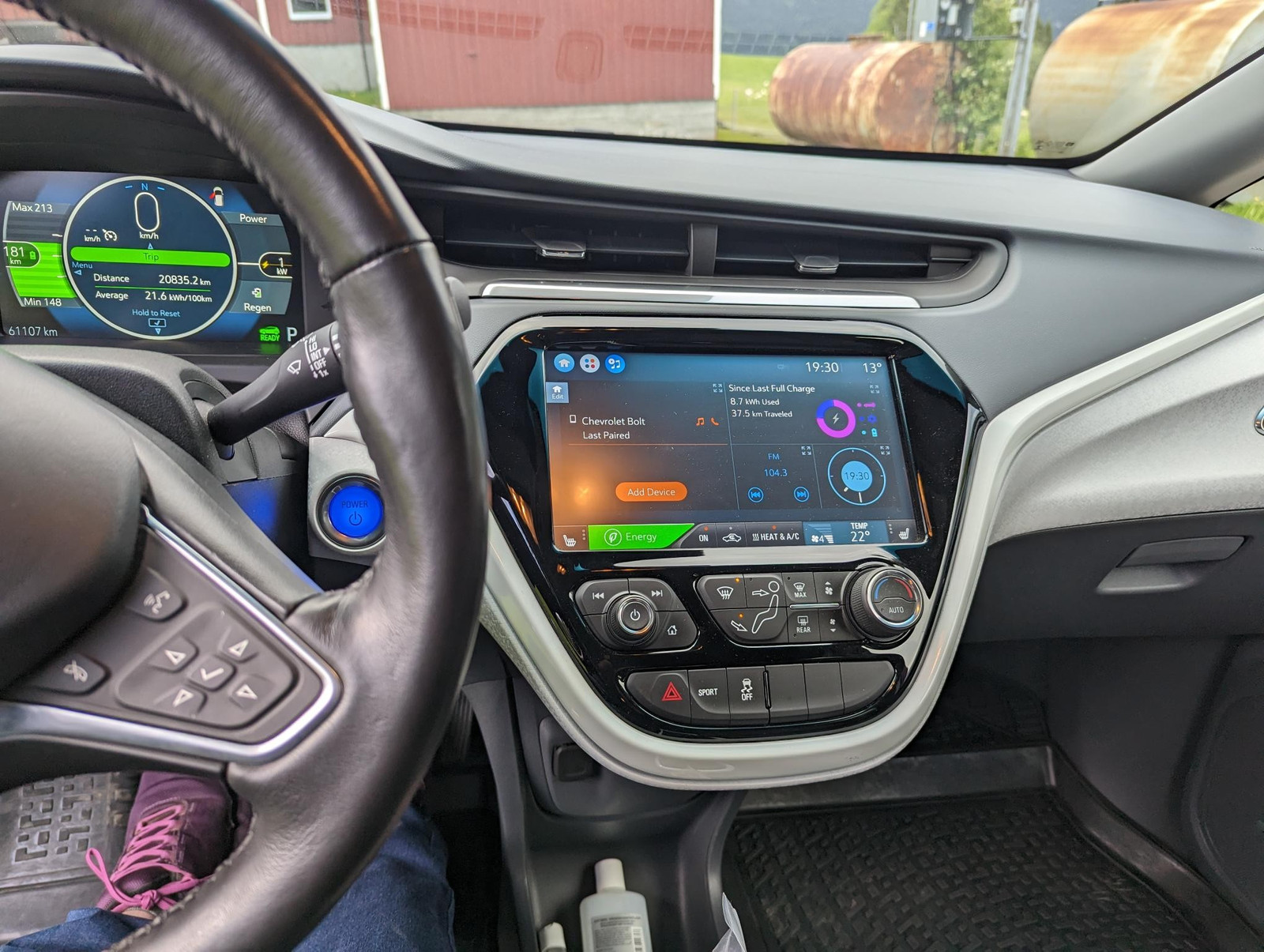 MODÈLE: BOLT EV 60KW