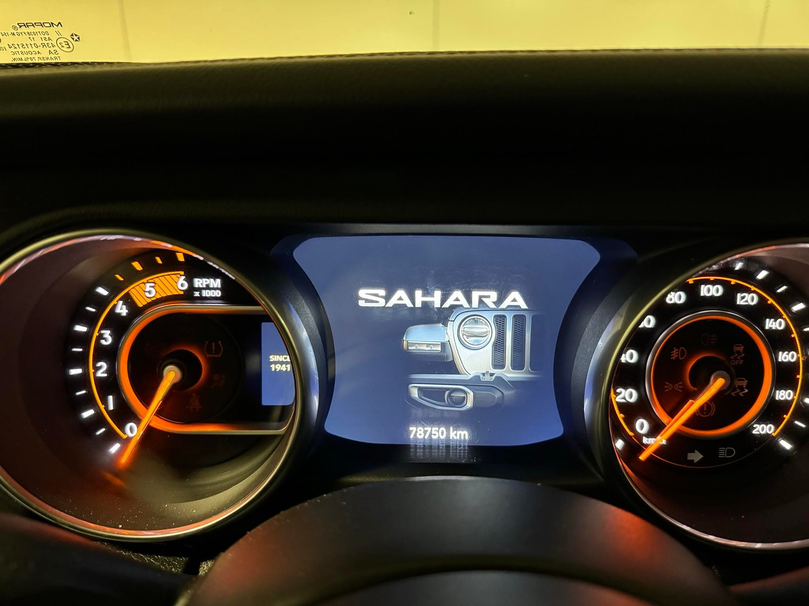 JEEP WRANGLER IV 2.2D 200HK 4WD SAHARA