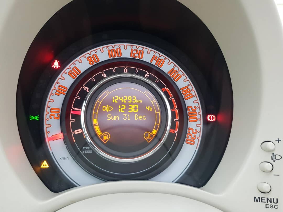 500 C II 1.2 69 LOUNGE CABRIOLET